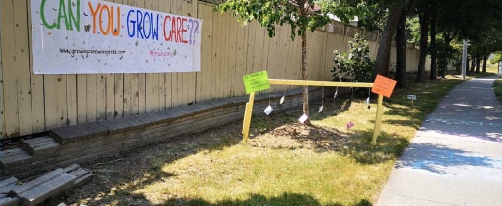 sign of growing care