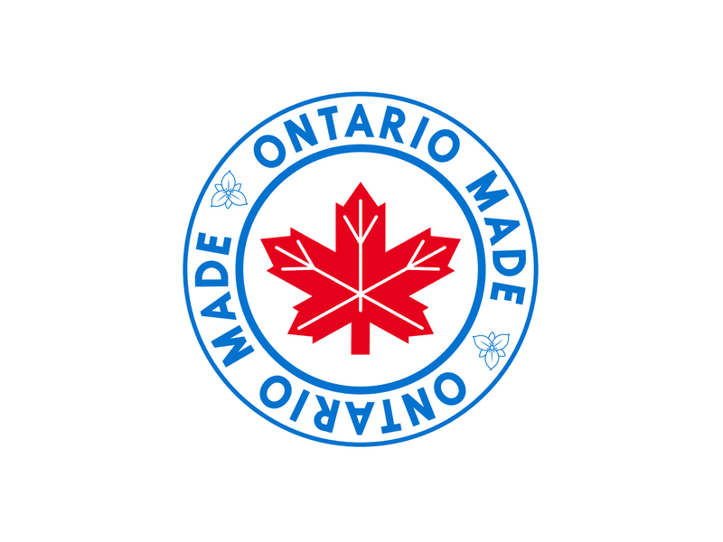 The logo that will appear on all Ontario made products in the new province wide campaign.